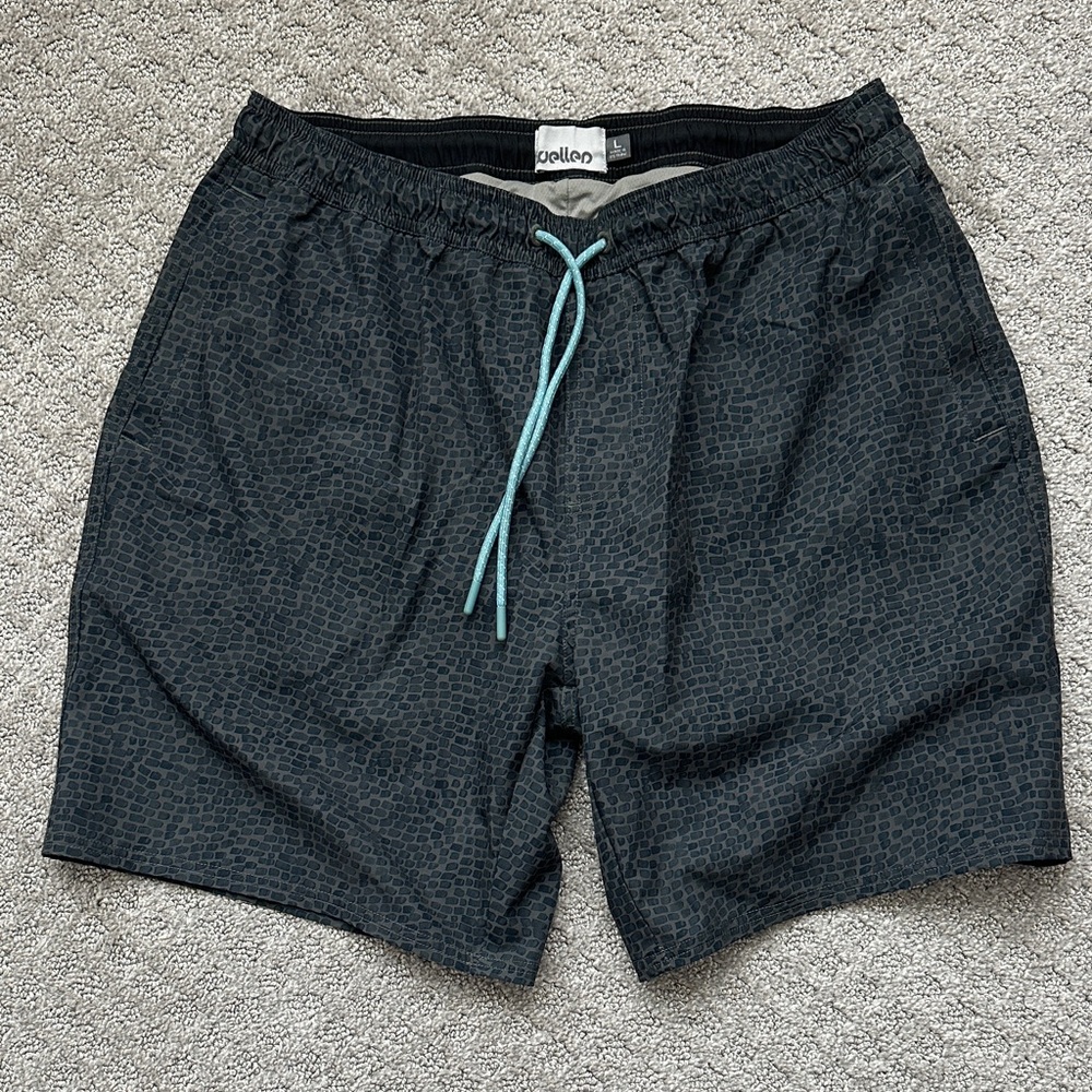 Wellen Green Swim Trunks